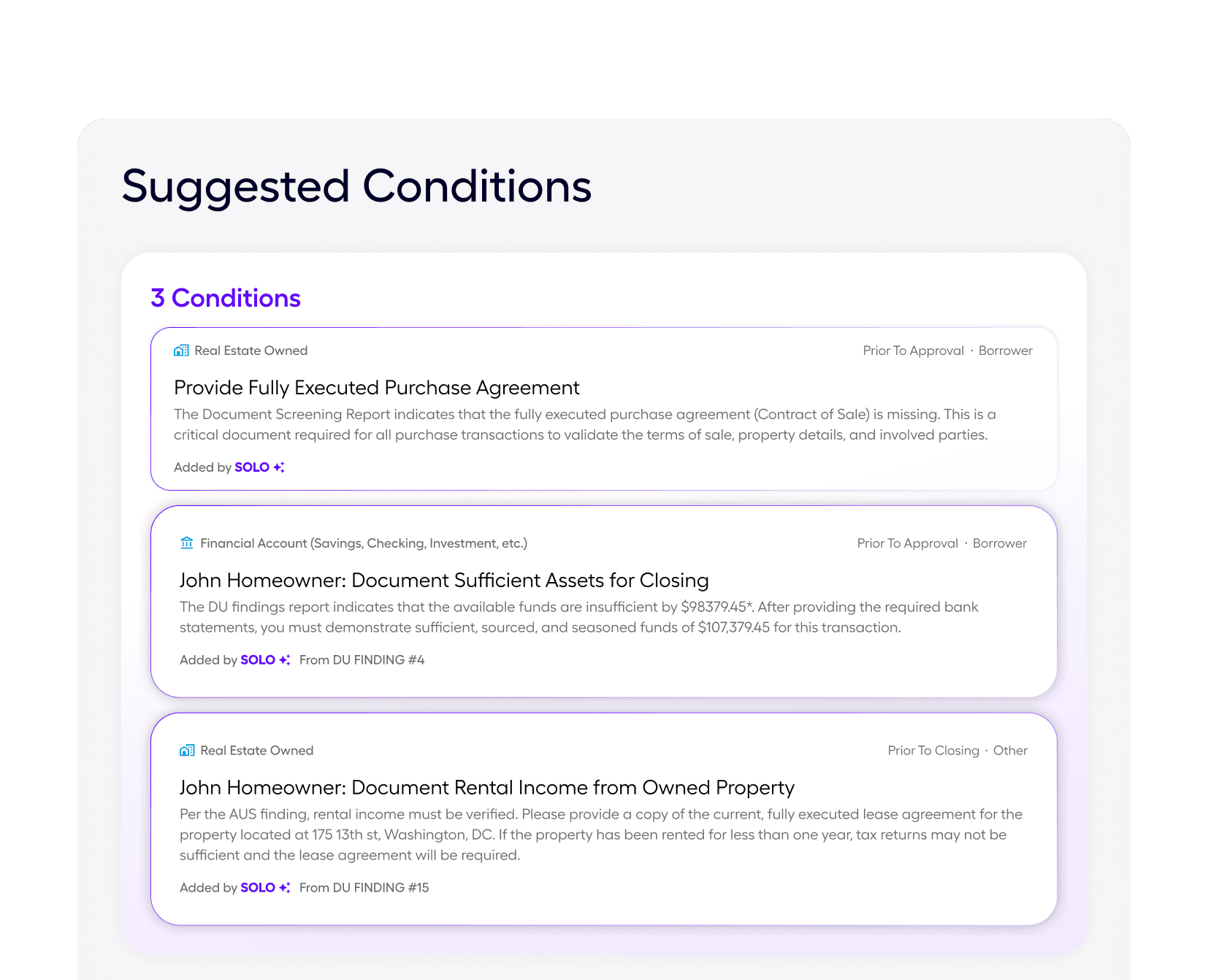 Intelligent Condition Mapping